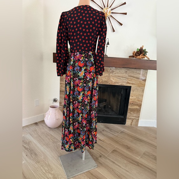 BODEN Floral Long Sleeve Maxi Dress - Picture 7 of 16